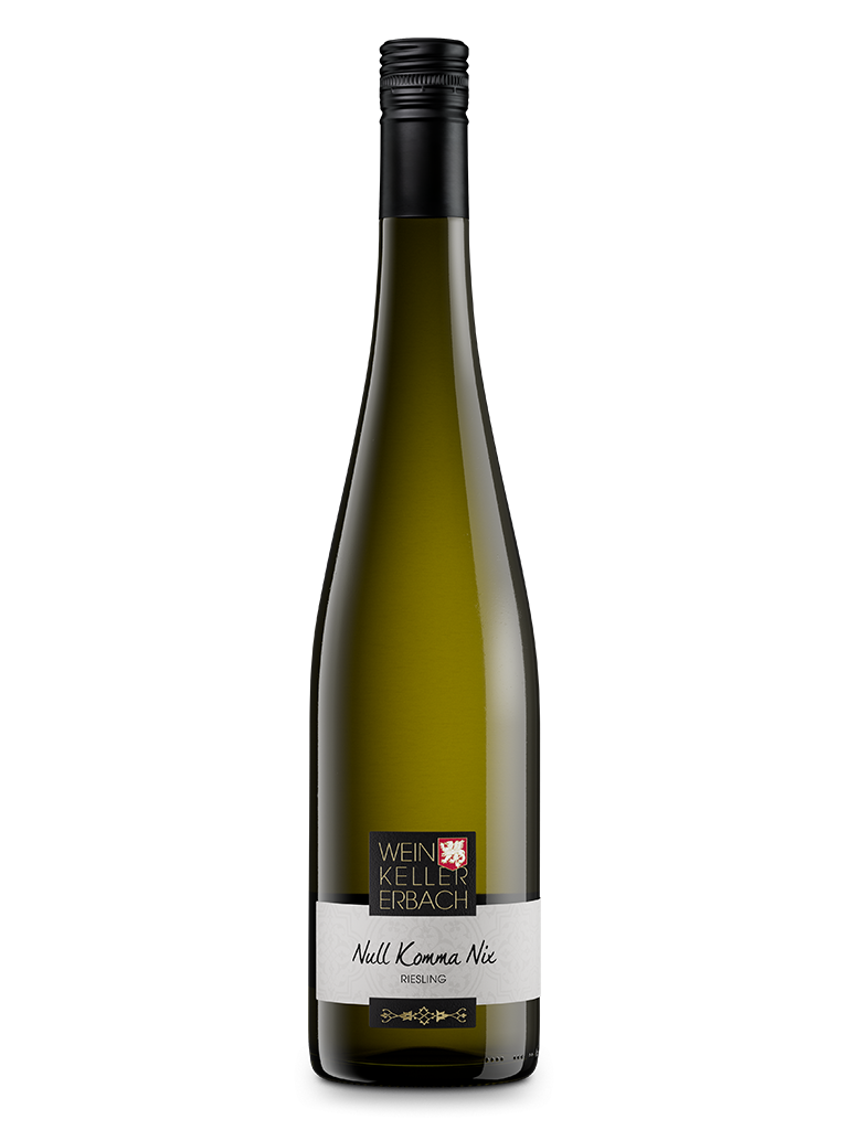 Flasche Null Komma Nix Riesling alkoholfrei aus dem Rheingau
