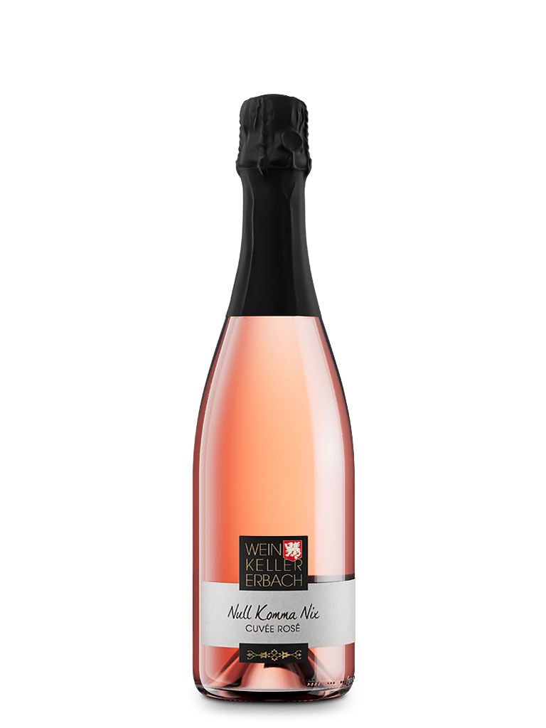 Sektflasche Null Komma Nix Cuvée Rosé alkoholfrei schäumendes Getränk