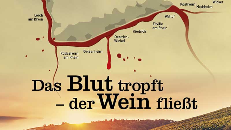 Rheingauer Krimiabende Lesung in der Kelterhalle der Winzer von Erbach eG