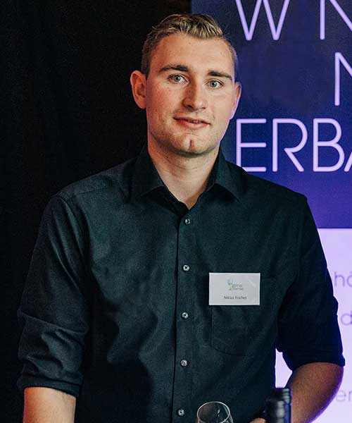 Kellermeister Niklas Fischer der Winzer von Erbach eG im Rheingau